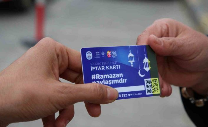 Selçuk’ta Ramazan dayanışması İftar Kart ile başladı