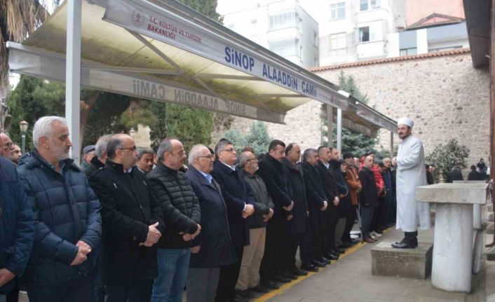 Sinop’ta Filistinliler için gıyabi cenaze namazı