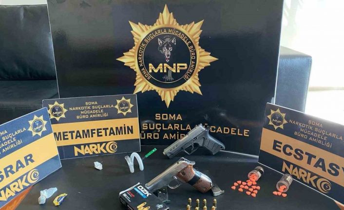 Soma’da uyuşturucuyla etkin mücadele