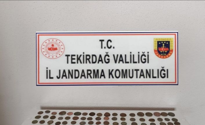 Tekirdağ’da jandarmadan tarihi eser operasyonu
