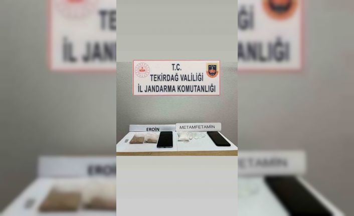 Tekirdağ’da jandarmadan uyuşturucu ve silah operasyonu