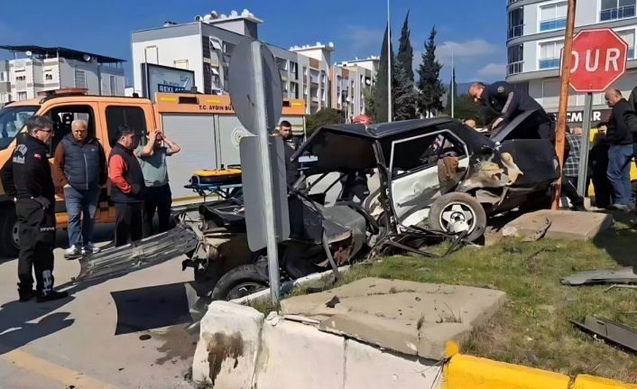 Tofaş otomobil hurdaya döndü: 1 ölü