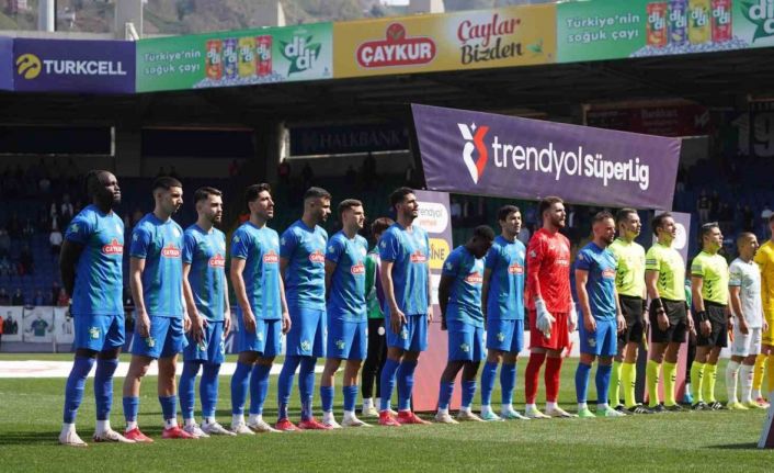 Trendyol Süper Lig: Çaykur Rizespor: 0 - Bodrum FK: 1 (İlk yarı)
