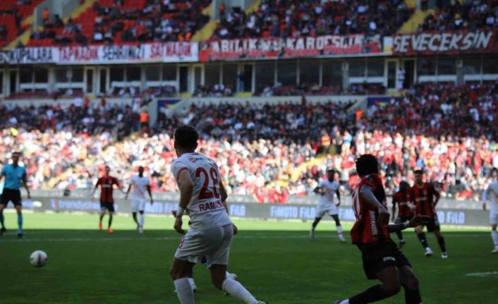 Trendyol Süper Lig: Gaziantep FK: 0 - Kayserispor: 0 (İlk yarı)