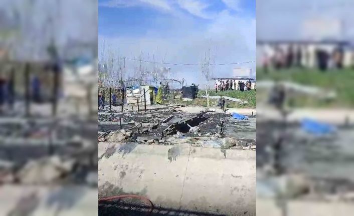 Tüp yangına neden oldu