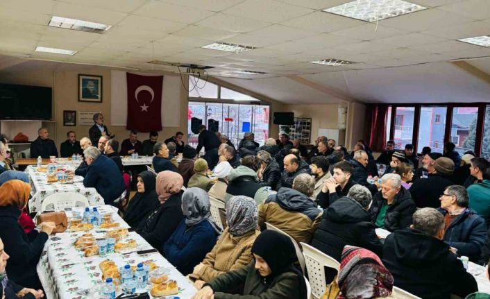 Turnalı Köylüleri iftarda buluştu