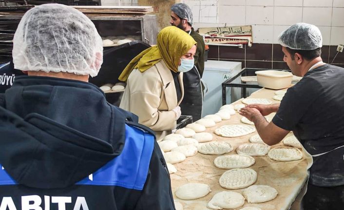 Van Büyükşehir Belediyesi fırın ve tandır evlerini denetledi