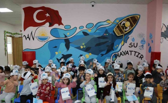 VASKİ’den miniklere su bilinci etkinliği
