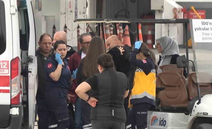 Yalova’da İDO’ya ait feribot kaza yaptı