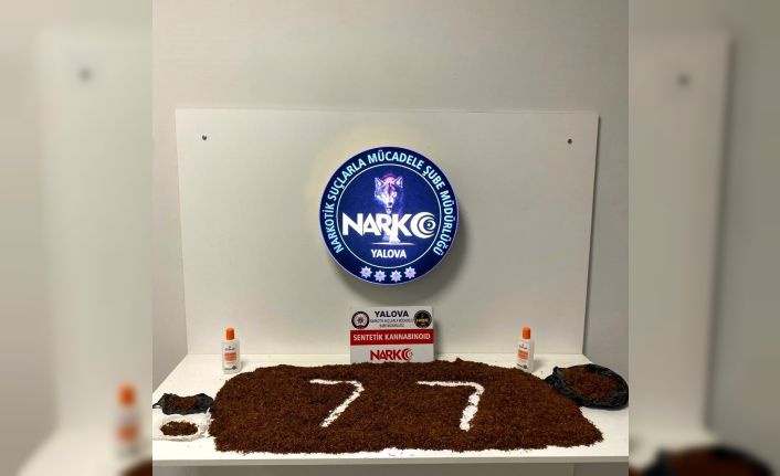 Yalova’da uyuşturucu operasyonunda 2 tutuklama