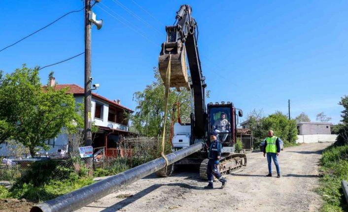 3 bin 500 metrelik altyapı dönüşümü ile 10 mahalleye kesintisiz içme suyu