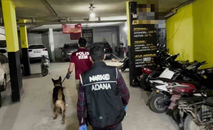 Adana’da otoparkta uyuşturucu operasyonu: 6 tutuklama