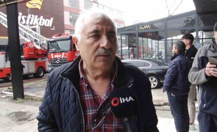 Ankara’da 2 katlı mobilya dükkanında çıkan yangın söndürüldü