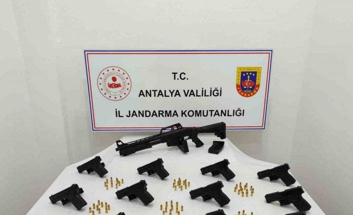 Antalya’da ruhsatsız silah operasyonu: 1 kişi tutuklandı