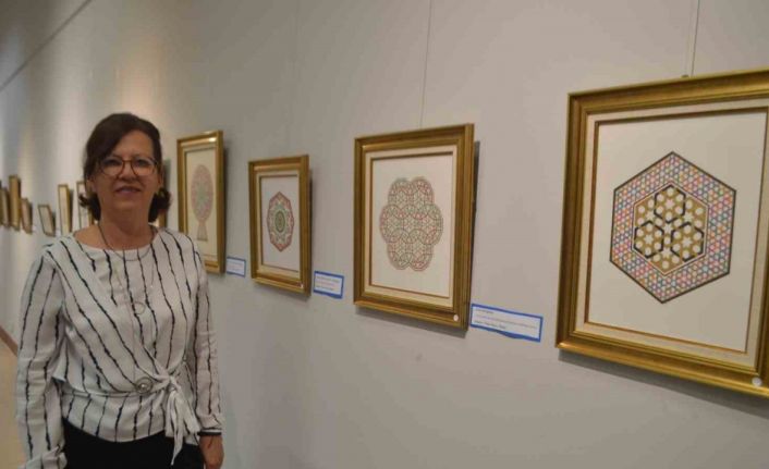 Ayvalık’ta "Karma Selçuklu Tezhip Sergisi" açıldı