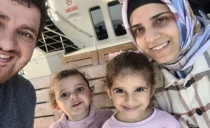 Baba ve 2 kızının hayatını kaybettiği facianın ardından yürek yakan kare