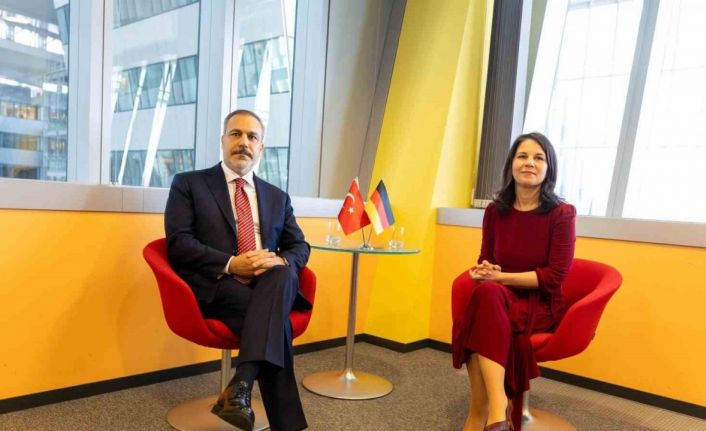 Bakan Fidan, Alman mevkidaşı Baerbock ile görüştü