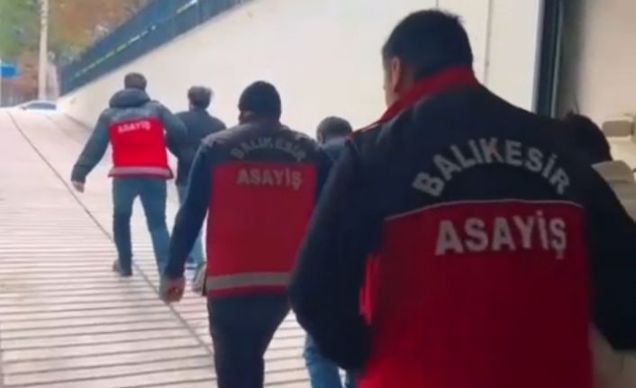 Balıkesir merkezli 6 ilde dolandırıcılık operasyonu: 11 gözaltı