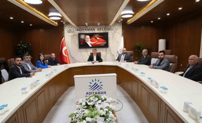 Başkan Tutdere’ye yoğun ziyaret trafiği