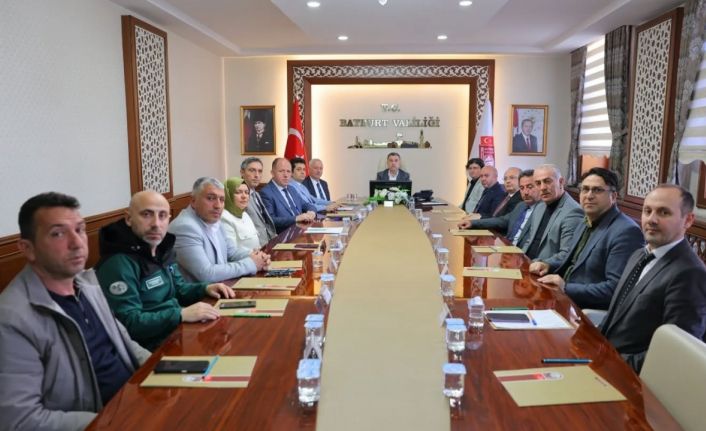 Bayburt’un istihdamına yönelik çalışmalar ve iş gücü potansiyeli toplantıda görüşüldü