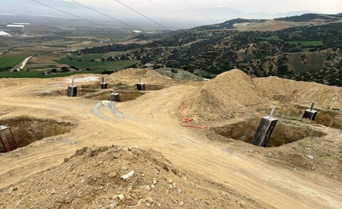 Bizans çiftliğinde yapılan santral kazısı durduruldu