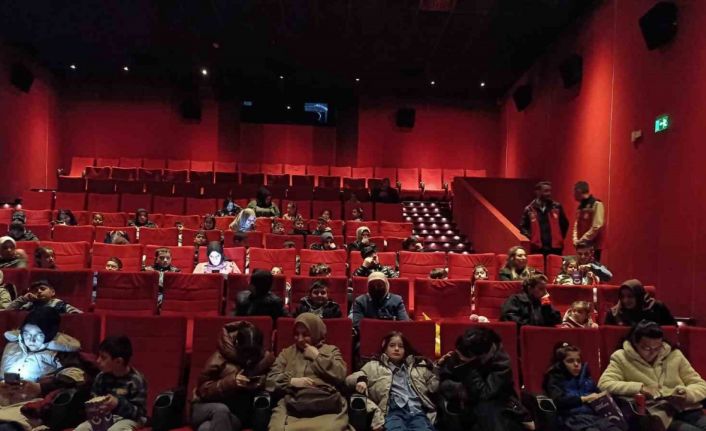 Çocuklar renkli bir etkinlikte buluştu