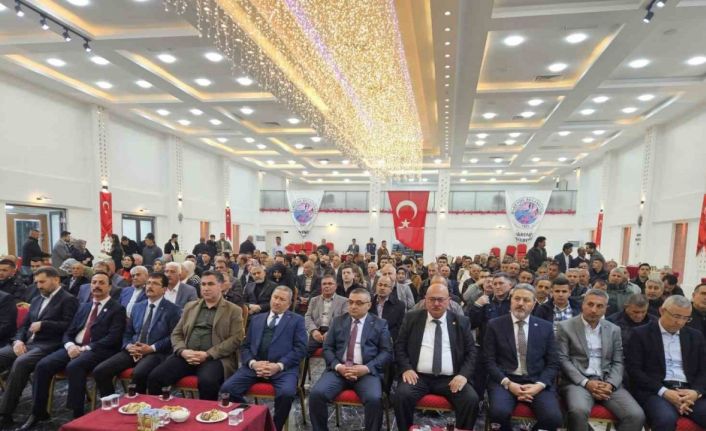 Darende ilçesinde bayramlaşma töreni düzenlendi