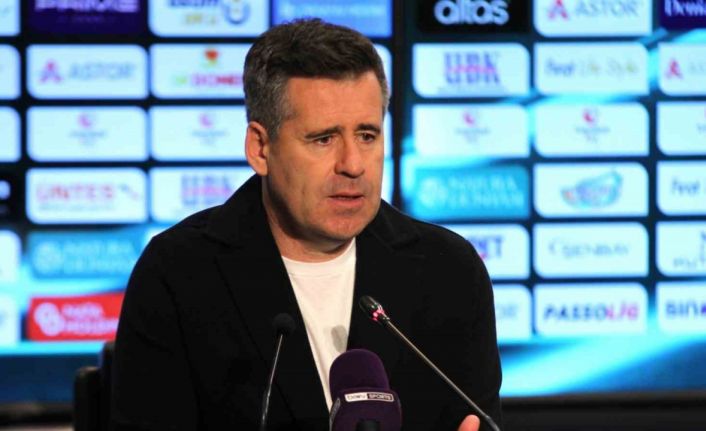 Hüseyin Eroğlu: "Oynadığımız 15 maçta 31 puan kazandık"