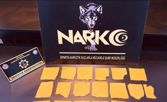 Isparta’da uyuşturucu operasyonu: 2 tutuklama