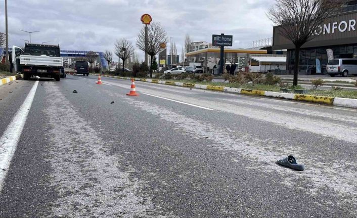 Kamyonetin çarptığı yaya hayatını kaybetti