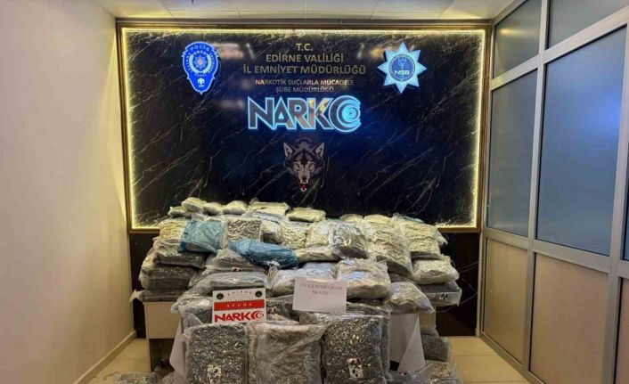 Kapıkule’de operasyonu: 171 kilogram uyuşturucu ele geçirildi, 2 kişi tutuklandı