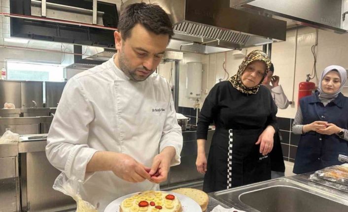 KASEM’de yaş pastayı yapan sertifikayı kaptı