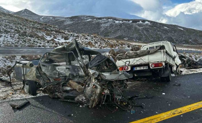 Kayseri’de feci kaza: 1 ölü, 1 yaralı