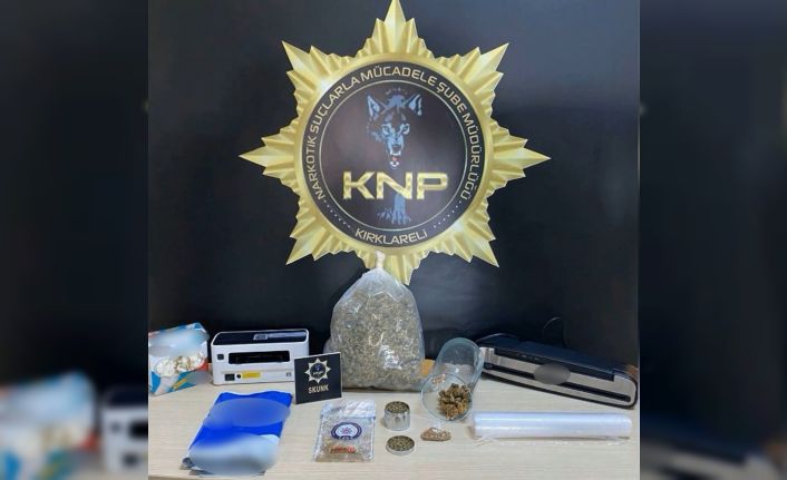 Kırklareli merkezli 22 ilde uyuşturucu operasyonu: Maddeler kargo ile teslim ediliyormuş