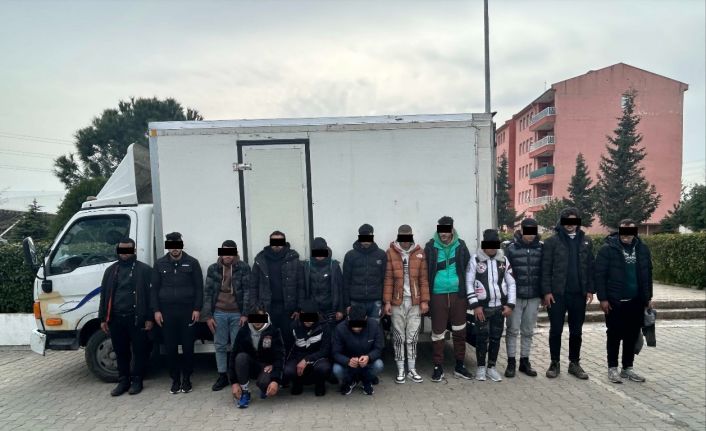 Kırklareli’nde 75 kaçak göçmen yakalandı