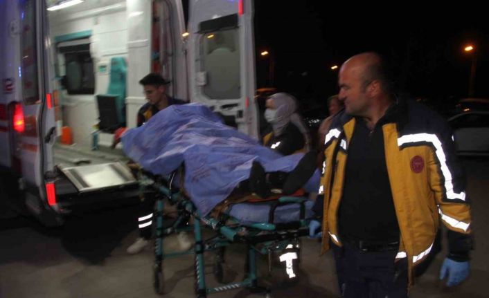 Konya’da ineğin teptiği şahıs hastanelik oldu