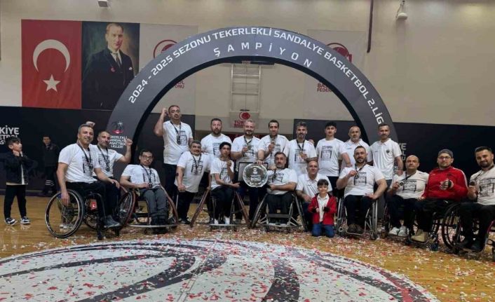 Malatya Büyükşehir Belediyesi Spor Kulübü Tekerlekli Basketbol Takımı 1. Lige yükseldi