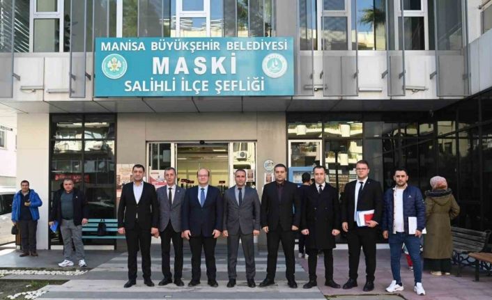 MASKİ’den Salihli’deki çalışmalara yakın takip