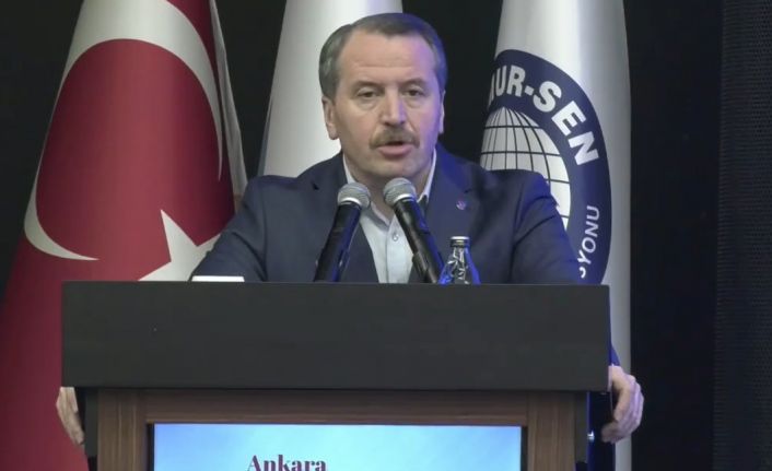 Memur-Sen Başkanı Yalçın: "Dijital çağ insanı yüceltmeli, emeği ezmemeli"