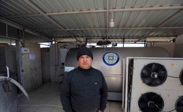 Muğla Büyükşehir Belediyesinden üreticilere süt tankı desteği