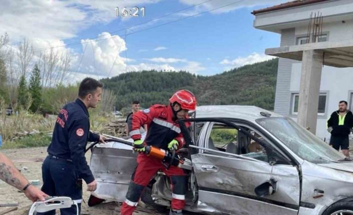 Muğla Büyükşehir itfaiyesi bayram tatilinde 144 olaya müdahale etti