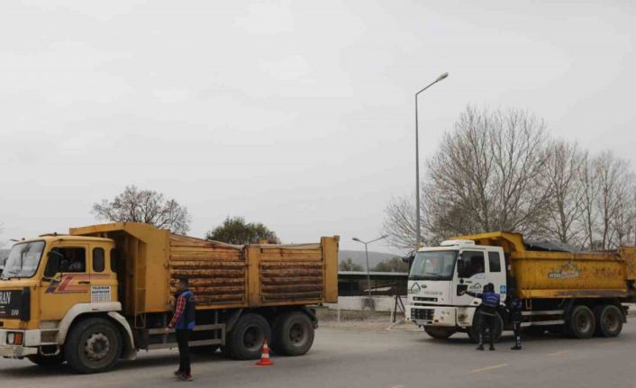 Muğla’nın 13 ilçesinde eş zamanlı kaçak hafriyat denetimi