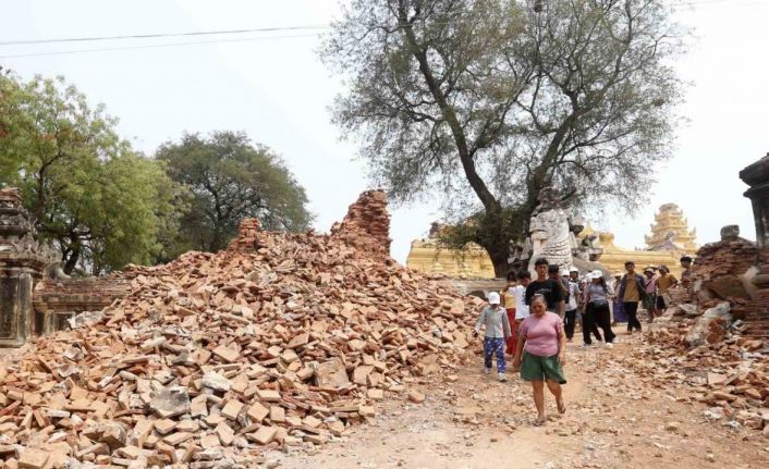 Myanmar’daki depremlerde can kaybı 3 bin 301’e yükseldi