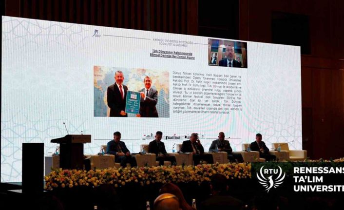 Rektör Kırışık, KBÜ’nün uluslararası akademik vizyonunu dünyaya tanıttı
