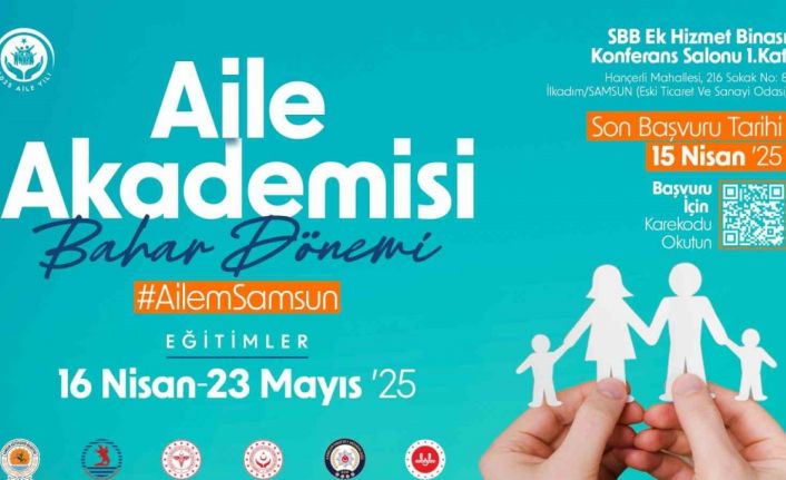 Samsun’da ’aile akademisi eğitim programı’ başlıyor