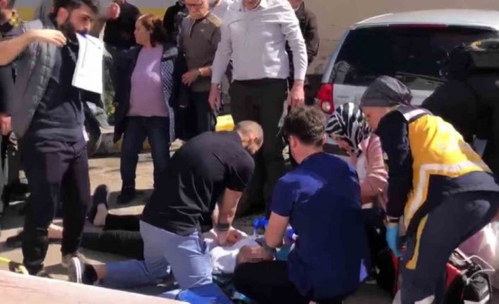 Taburcu olduğu hastanenin önünde kalbi durdu, kalp masajı ile hayata döndü