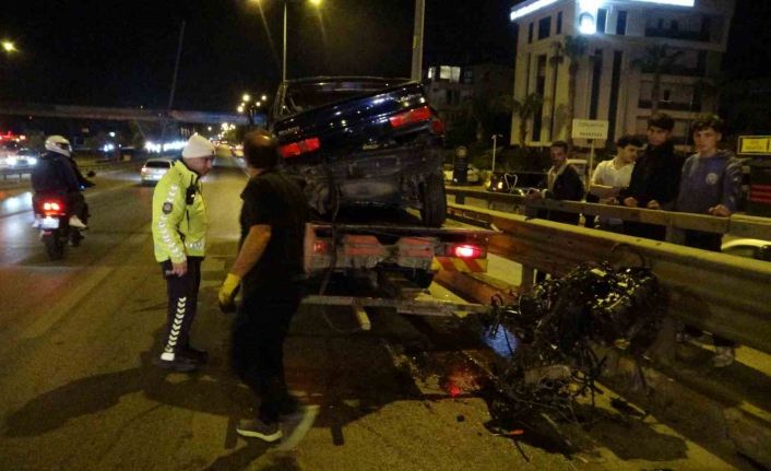 Takla atan aracın açılan kapısından fırlayan genç sürücü hayatını kaybetti