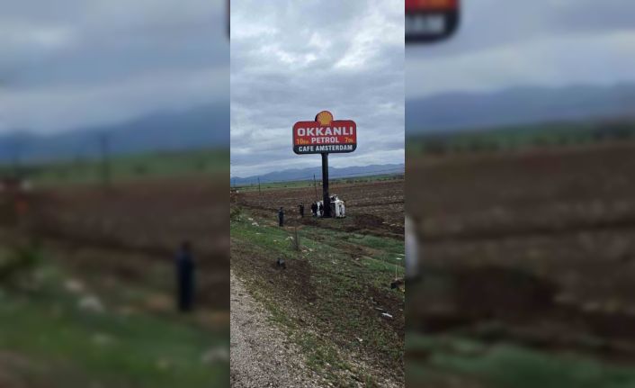 Totem tabelasına çarpan otomobil sürücüsü yaşamını yitirdi