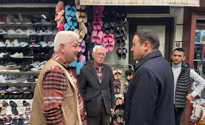 Vali Musa Işın’dan esnaf ziyareti