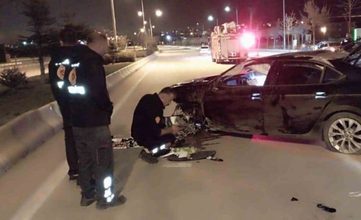 Van’da otomobil takla attı: 1 yaralı